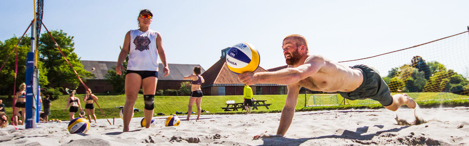 Beachvolley Gerlev Idraetshoejskole | Gerlev Idrætshøjskole