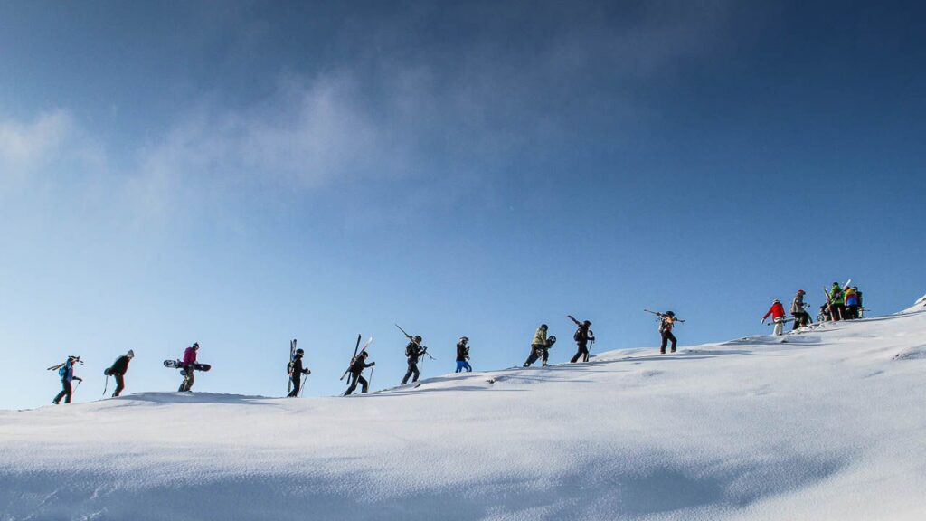 Topptur FreeSkiing Hovedfag Gerlev Idrætshøjskole