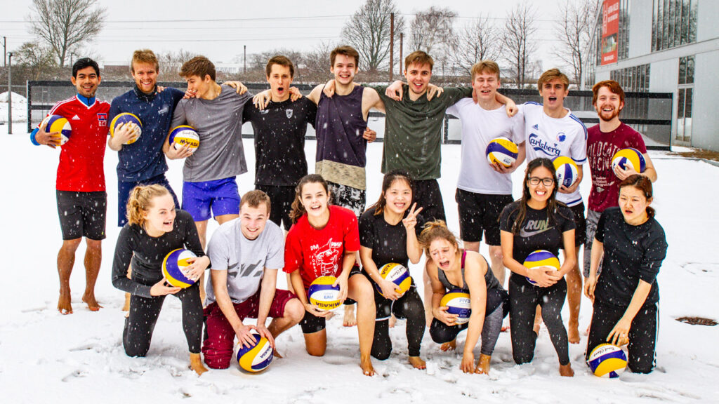 Beachvolley om vinteren